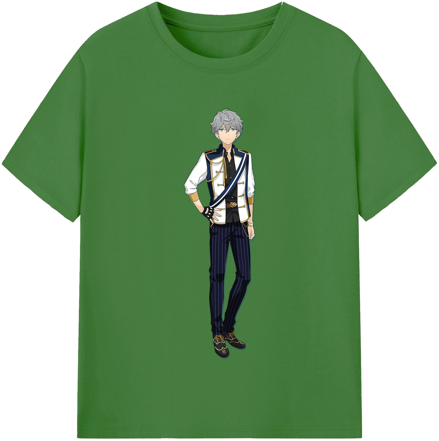 （画像用） あんさんぶるスターズ! Ensemble Stars レディースカジュアルプリントTシャツ（綿100％）